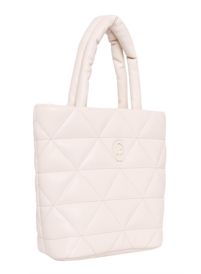 Lino Perros Womens White Tote - Image 3